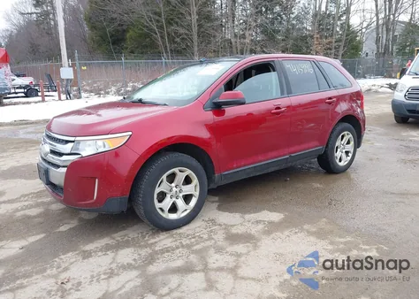 2013 Ford Edge Sel из США, поврежденный, VIN 2FMDK4JC4DBE01515